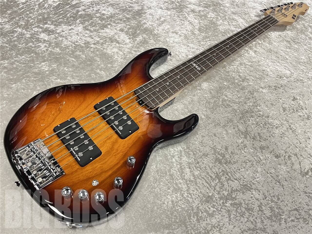 ESP エレキベース E-Ⅱ AP-4 タバコサンバースト 4弦 ハードケース付き ...