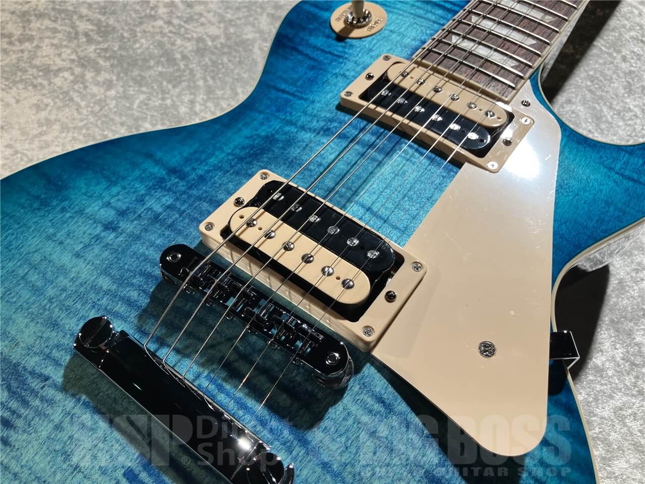 【即納可能】Gibson(ギブソン) Exclusive Les Paul Traditional Pro V (Ocean Water Perimeter) 札幌店