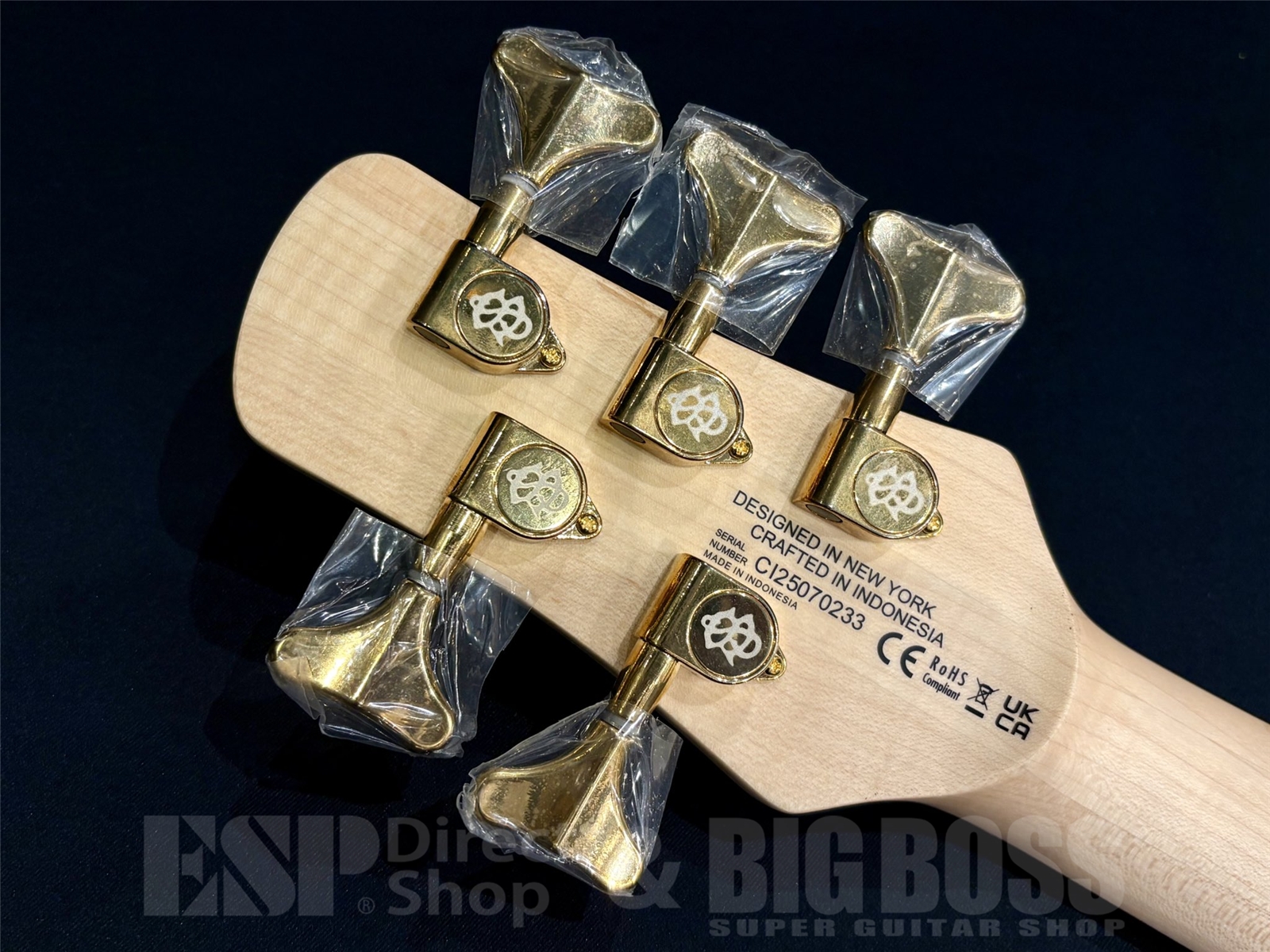 【即納可能】Spector(スペクター) NS Icon Bolt-On 5 / Black Stain 京都店