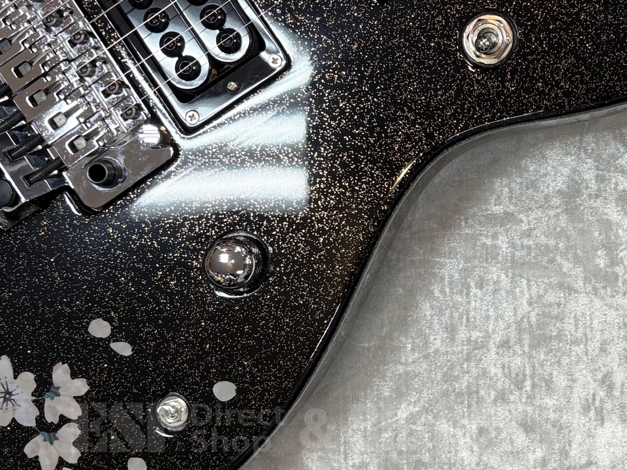 ※ご商談専用【即納可能】Killer（キラー） KG-Fascinator Seven the Empress galaxy black petals/SAKI MODEL  GWS + Elixir®(エリクサー) OPTIWEB 7-STRING SUPER LIGHT [009-052 #19007] (エレキギター弦/7弦用)