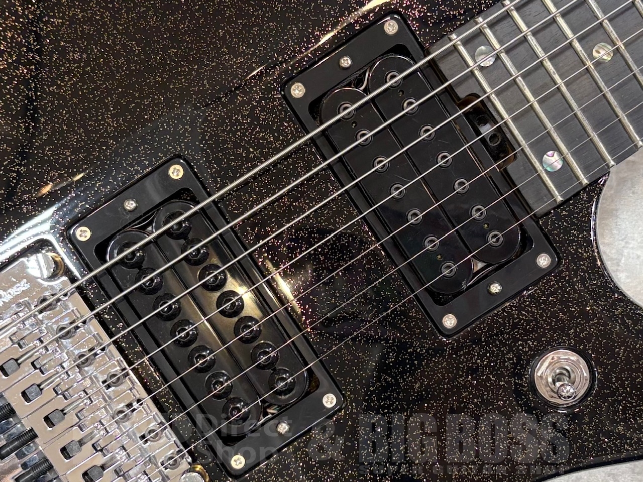 ※ご商談専用【即納可能】Killer（キラー） KG-Fascinator Seven the Empress galaxy black petals/SAKI MODEL  GWS + Elixir®(エリクサー) OPTIWEB 7-STRING SUPER LIGHT [009-052 #19007] (エレキギター弦/7弦用)