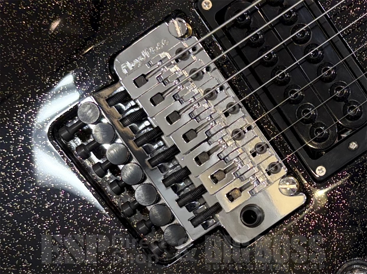 ※ご商談専用【即納可能】Killer（キラー） KG-Fascinator Seven the Empress galaxy black petals/SAKI MODEL  GWS + Elixir®(エリクサー) OPTIWEB 7-STRING SUPER LIGHT [009-052 #19007] (エレキギター弦/7弦用)