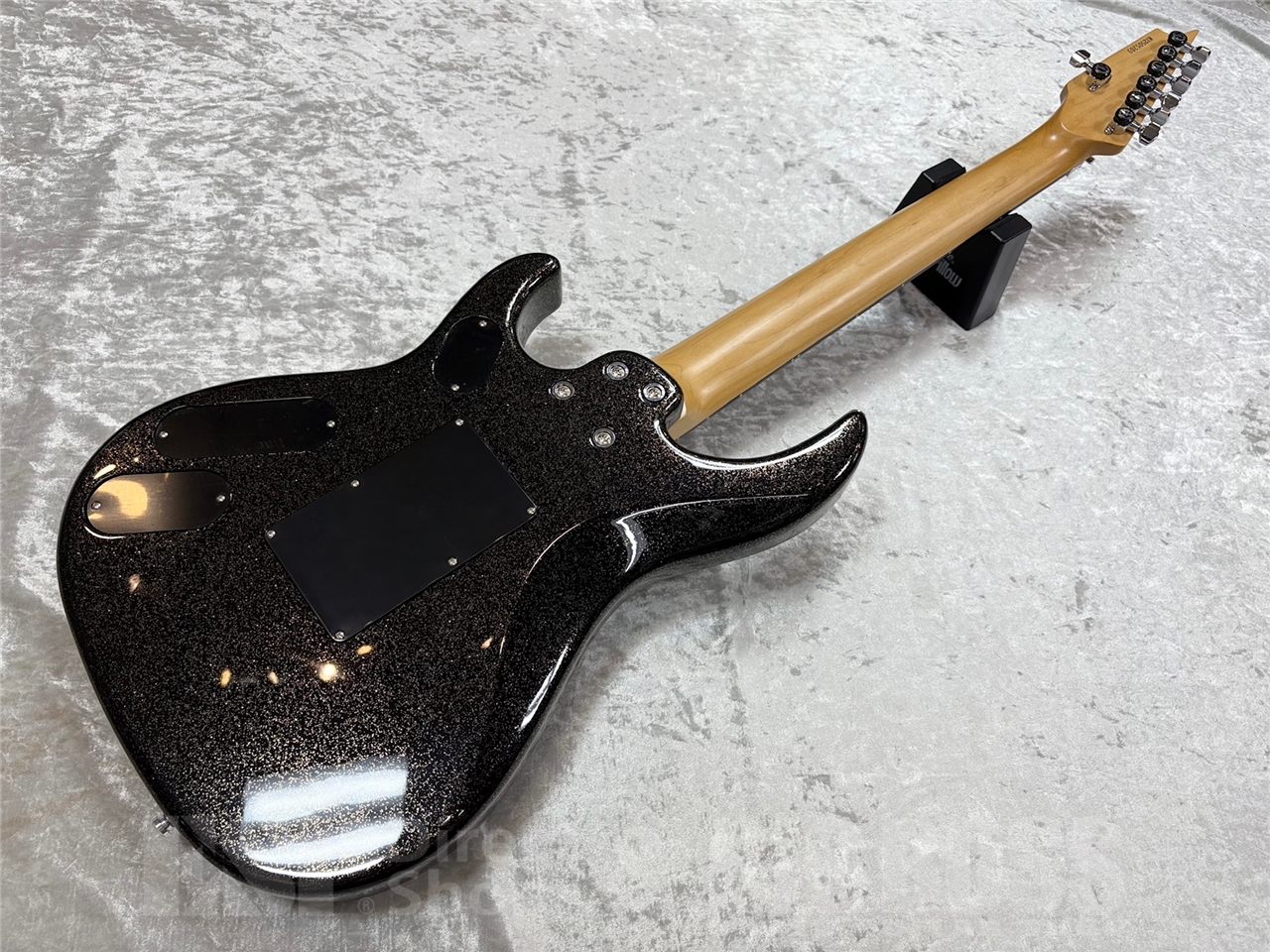 ※ご商談専用【即納可能】Killer（キラー） KG-Fascinator Seven the Empress galaxy black petals/SAKI MODEL  GWS + Elixir®(エリクサー) OPTIWEB 7-STRING SUPER LIGHT [009-052 #19007] (エレキギター弦/7弦用)