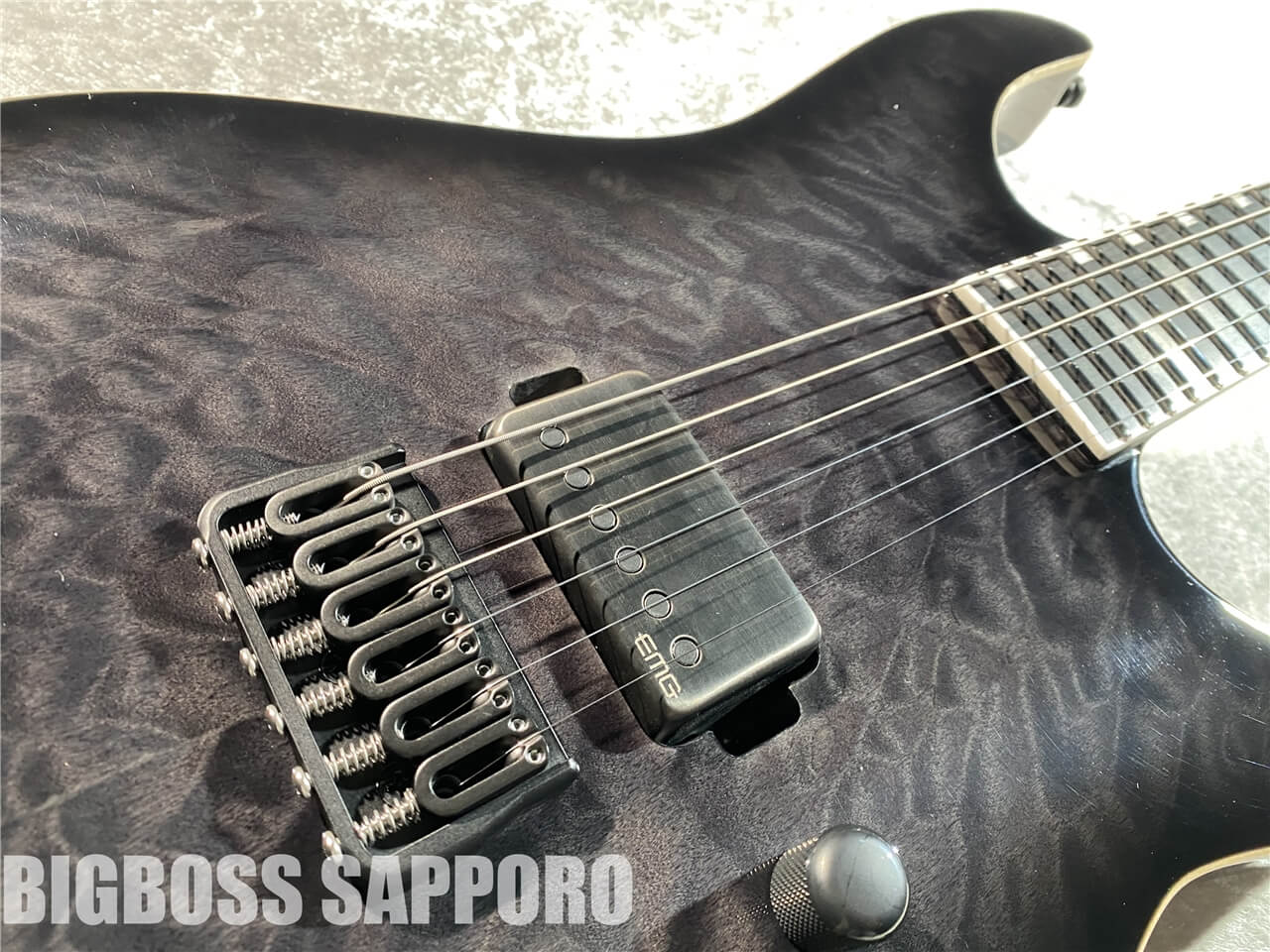 【即納可能】E-II(イーツー) M-I THRU NT QM (See Thru Black Sunburst) 札幌店