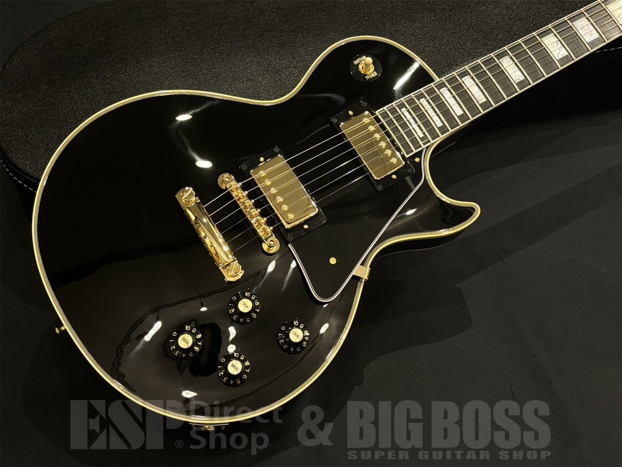 【即納可能】Gibson(ギブソン) Custom Shop 1968 Les Paul Custom Reissue / Ebony 京都店