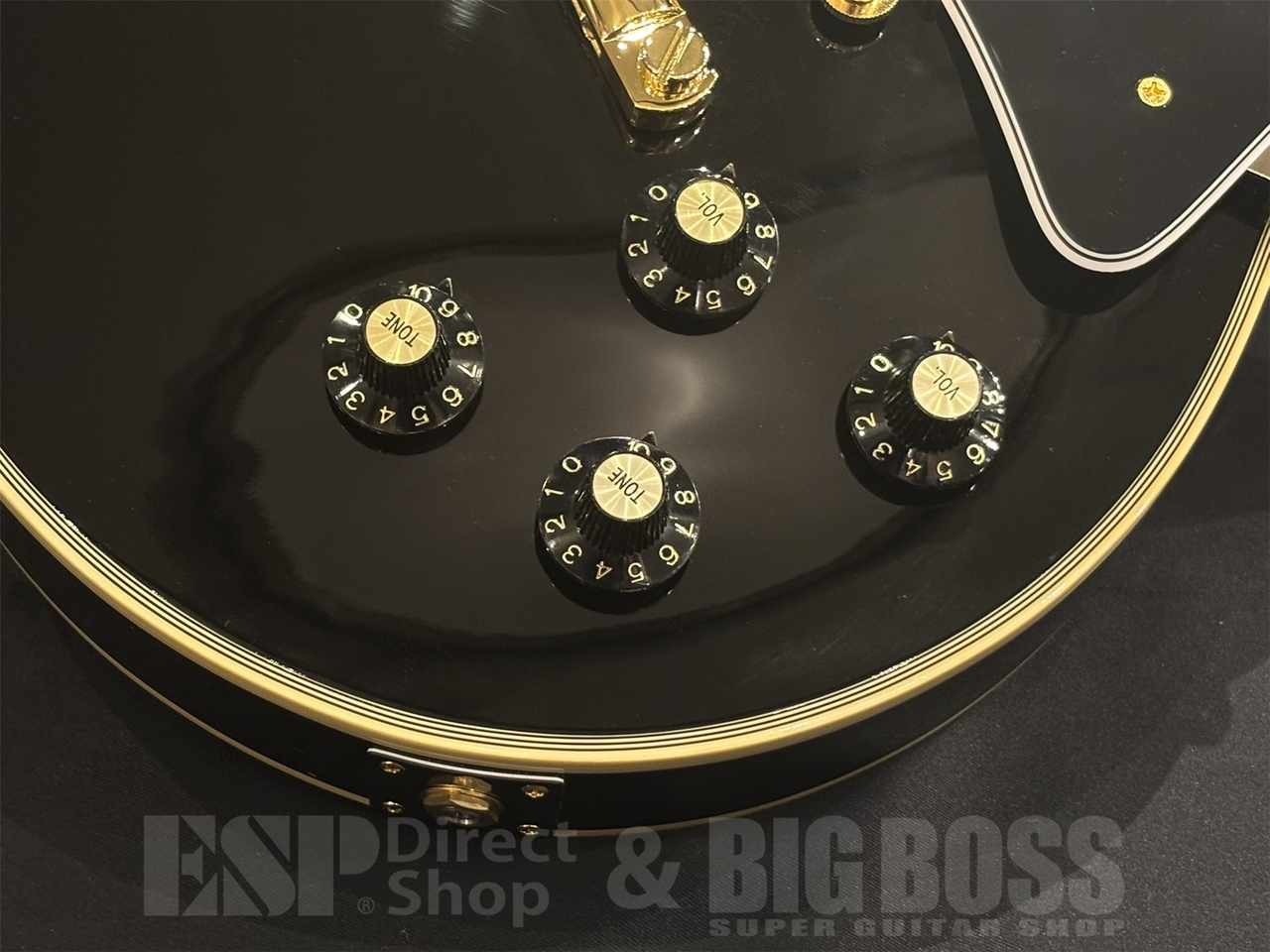 【即納可能】Gibson(ギブソン) Custom Shop 1968 Les Paul Custom Reissue / Ebony 京都店