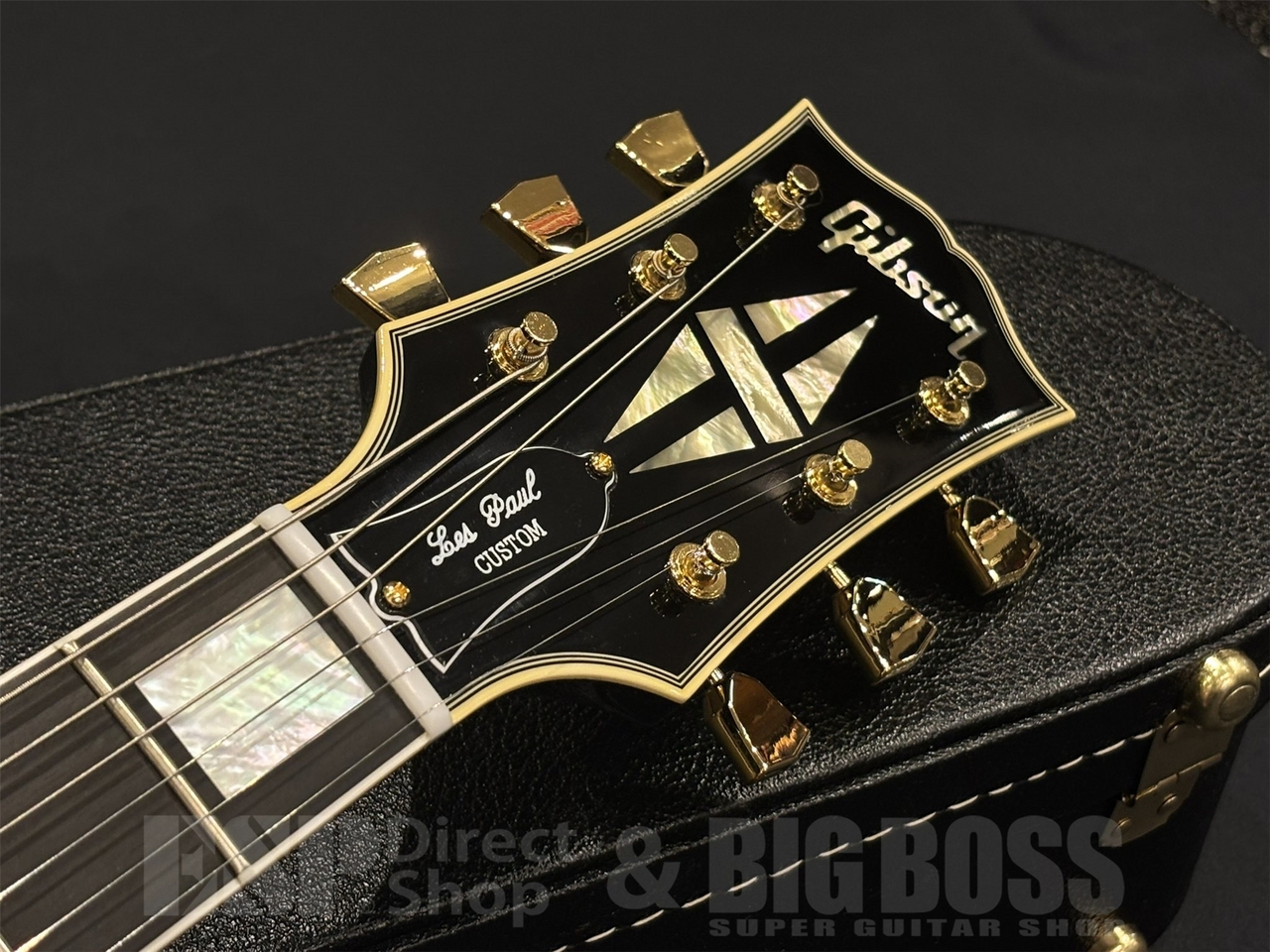 【即納可能】Gibson(ギブソン) Custom Shop 1968 Les Paul Custom Reissue / Ebony 京都店