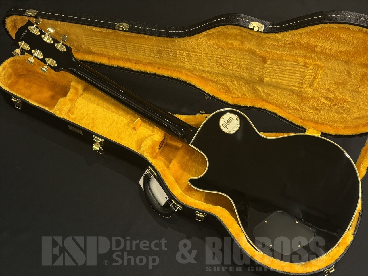 【即納可能】Gibson(ギブソン) Custom Shop 1968 Les Paul Custom Reissue / Ebony 京都店