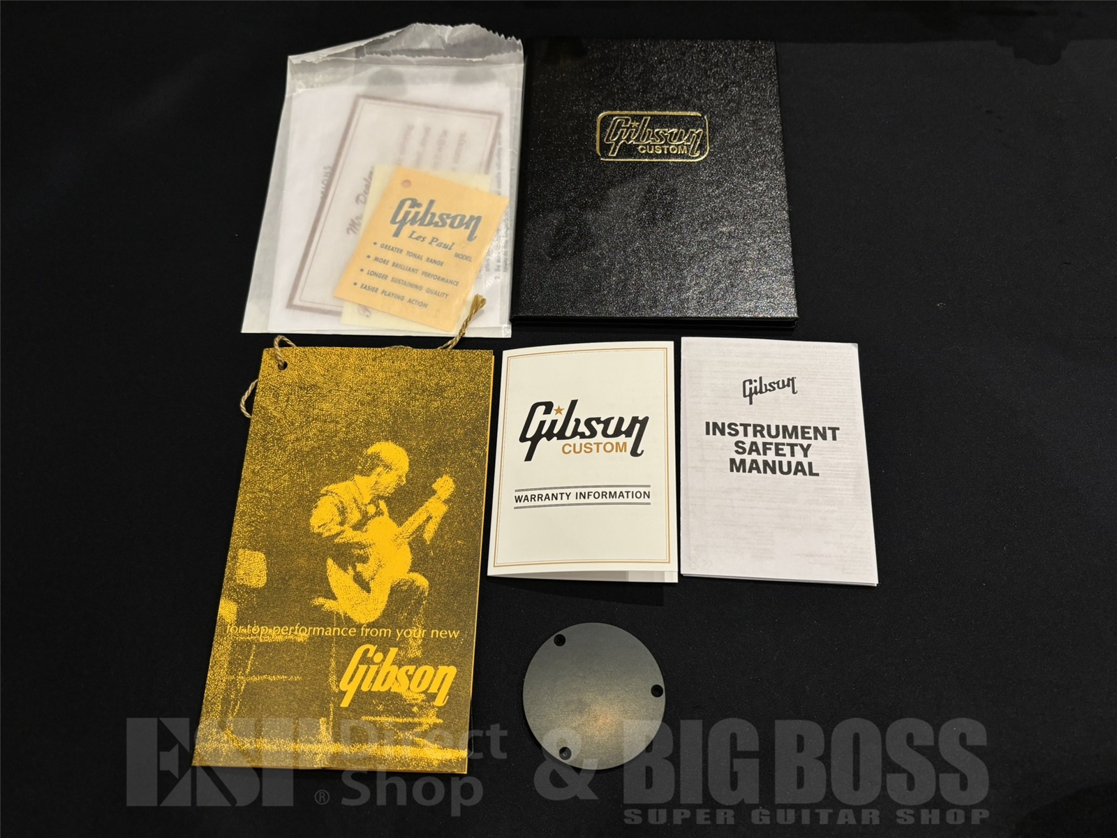 【即納可能】Gibson(ギブソン) Custom Shop 1968 Les Paul Custom Reissue / Ebony 京都店