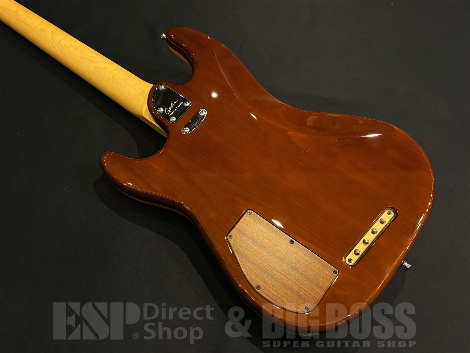 【即納可】Godin(ゴダン)Passion RG-4 Swamp Ash Bass / Natural Swamp Ash 京都店