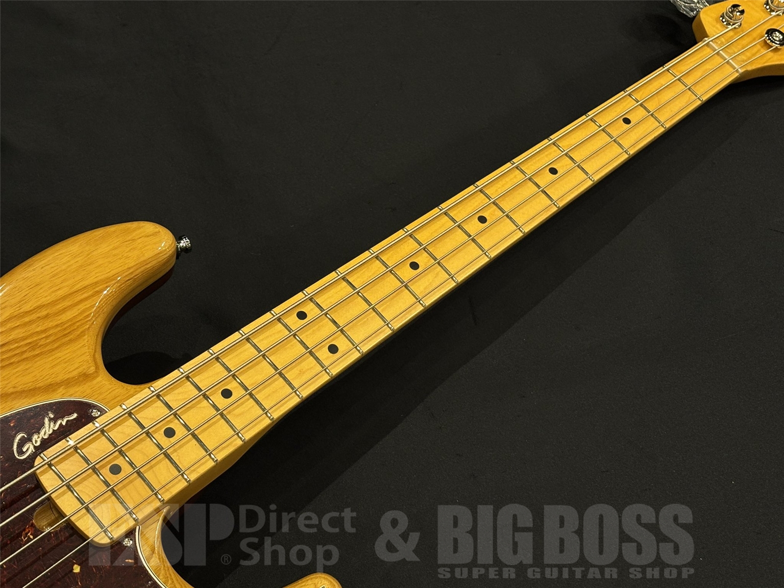 【即納可】Godin(ゴダン)Passion RG-4 Swamp Ash Bass / Natural Swamp Ash 京都店