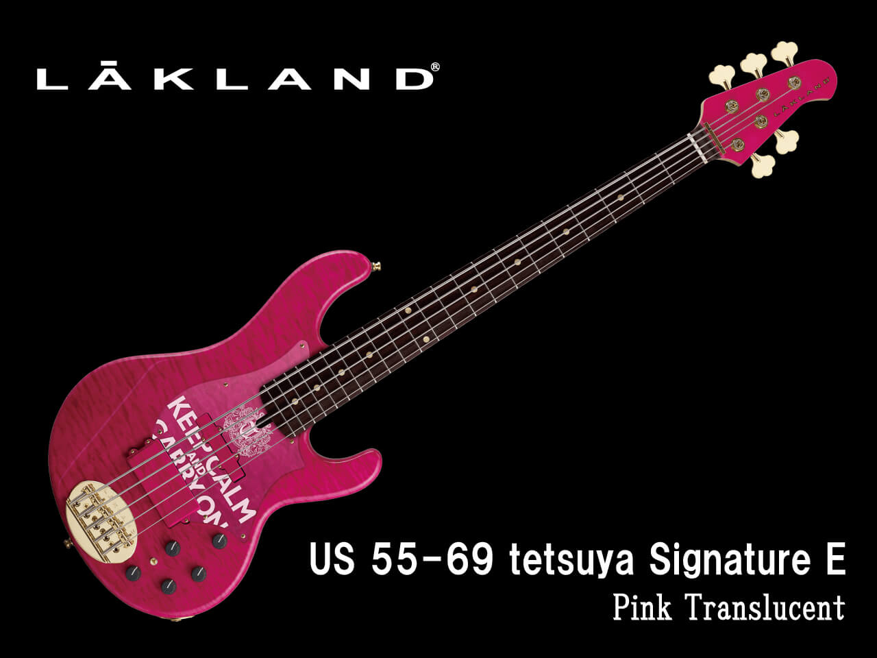 【受注生産】LAKLAND(レイクランド) USA US 55-69 tetsuya Signature E (L’Arc～en～Ciel/tetsuyaモデル)