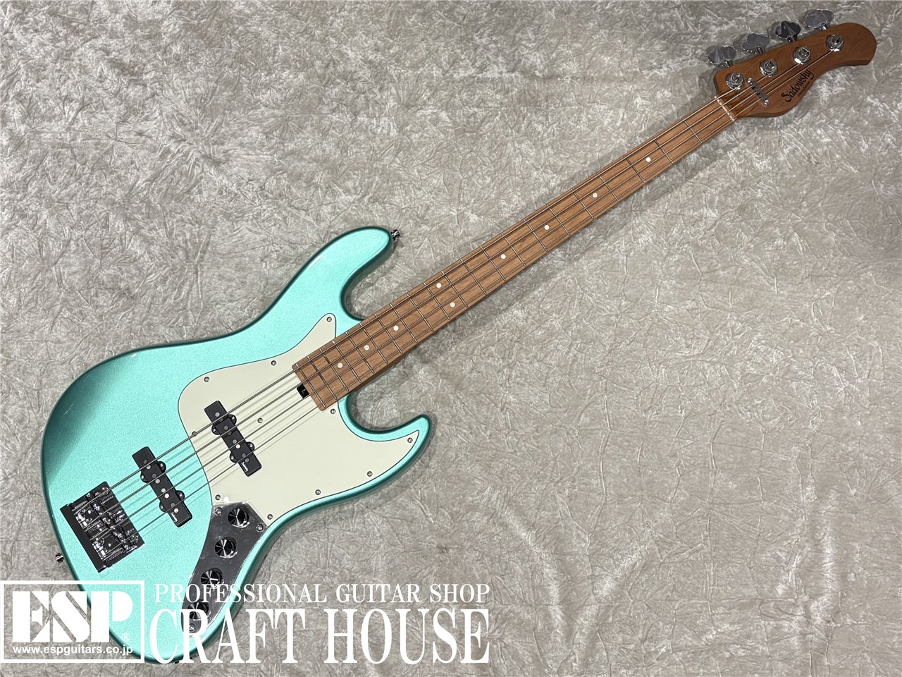 【即納可能】Sadowsky MX21 VJ4 Maple / Sage Green Metallic　渋谷店