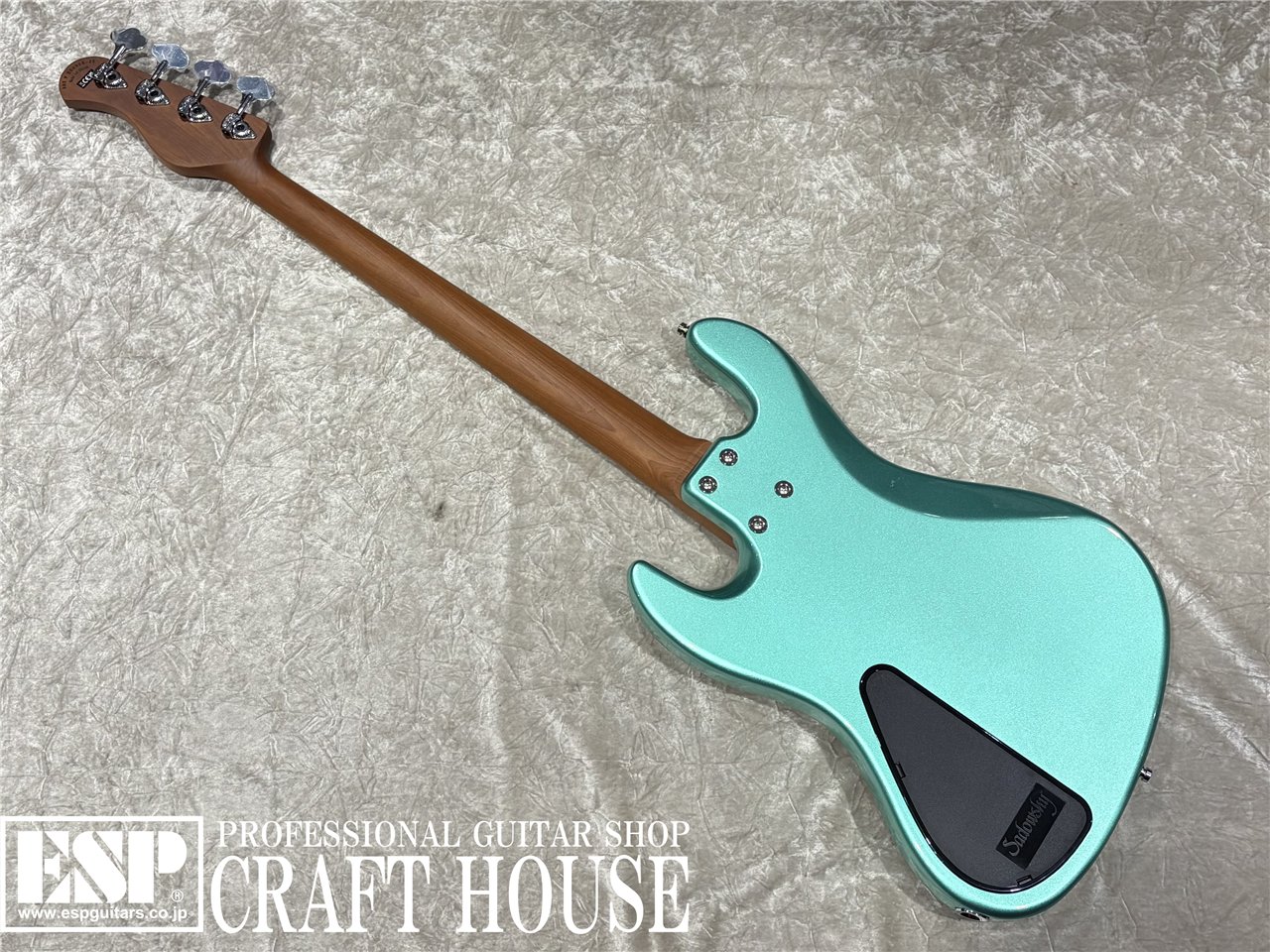【即納可能】Sadowsky MX21 VJ4 Maple / Sage Green Metallic　渋谷店