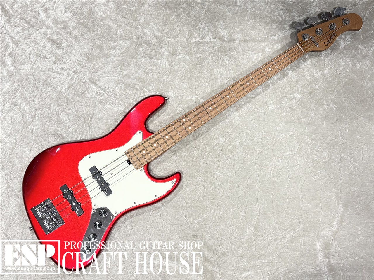 【即納可能】Sadowsky MX21 VJ4 Maple /  Candy Apple Red　渋谷店