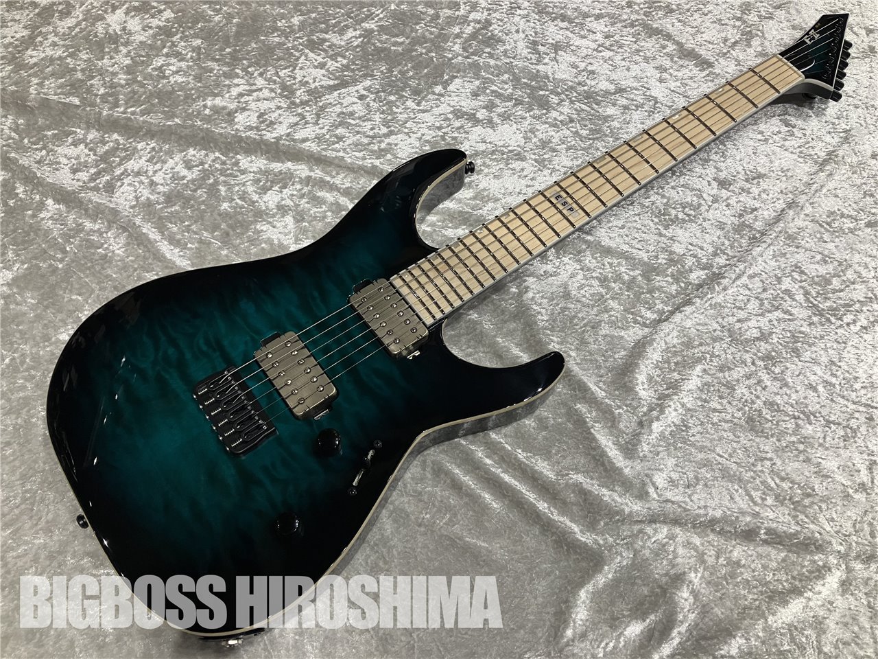 【即納可能】E-II M-II NT HS QM / Black Turquoise Burst 広島店