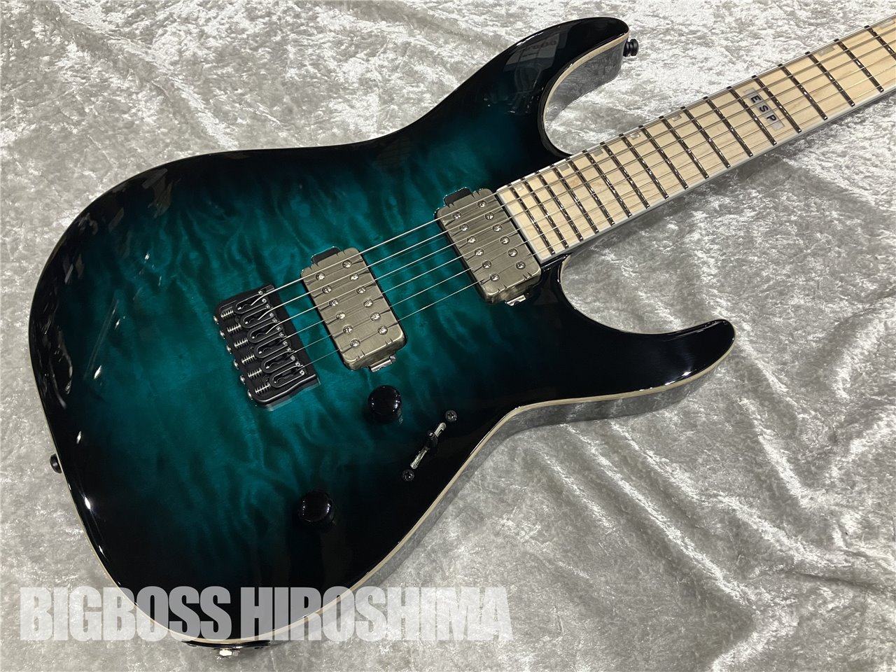 【即納可能】E-II M-II NT HS QM / Black Turquoise Burst 広島店