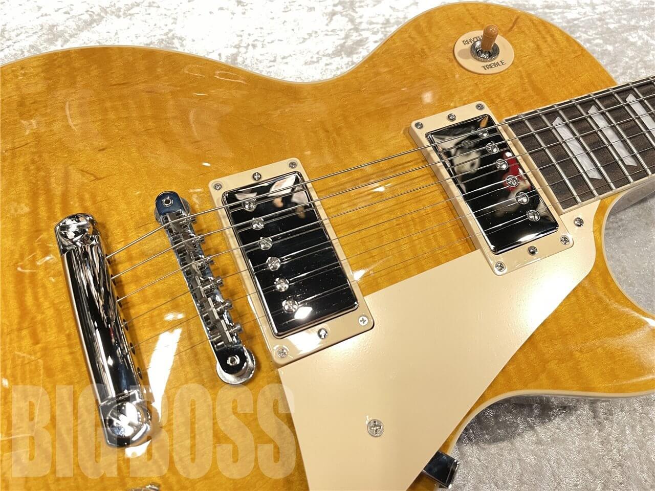 【即納可能】Gibson（ギブソン）Les Paul Standard 60s Figured Top（Honey Amber）　名古屋店