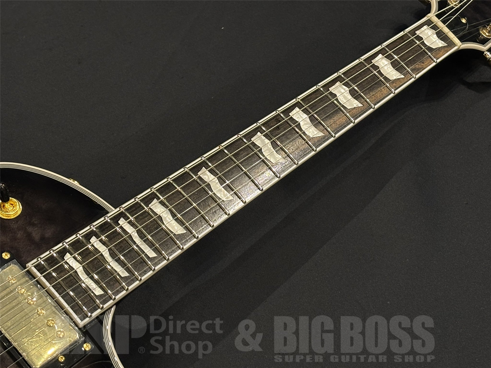 【即納可能/アウトレット】GrassRoots(グラスルーツ) G-EC CTM QM / See Thru Black Sunburst 京都店