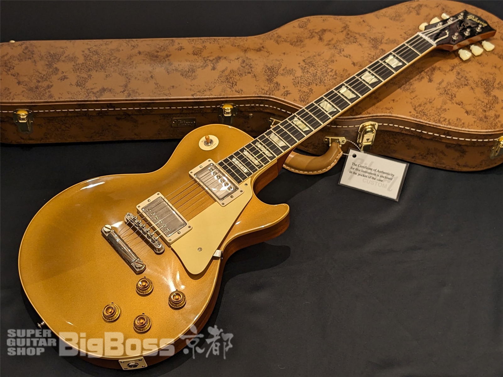 Gibson(ギブソン) Custom Shop Japan LTD 1957 Les Paul Gold Top Faded CherryBack VOS (Double Gold) 京都店