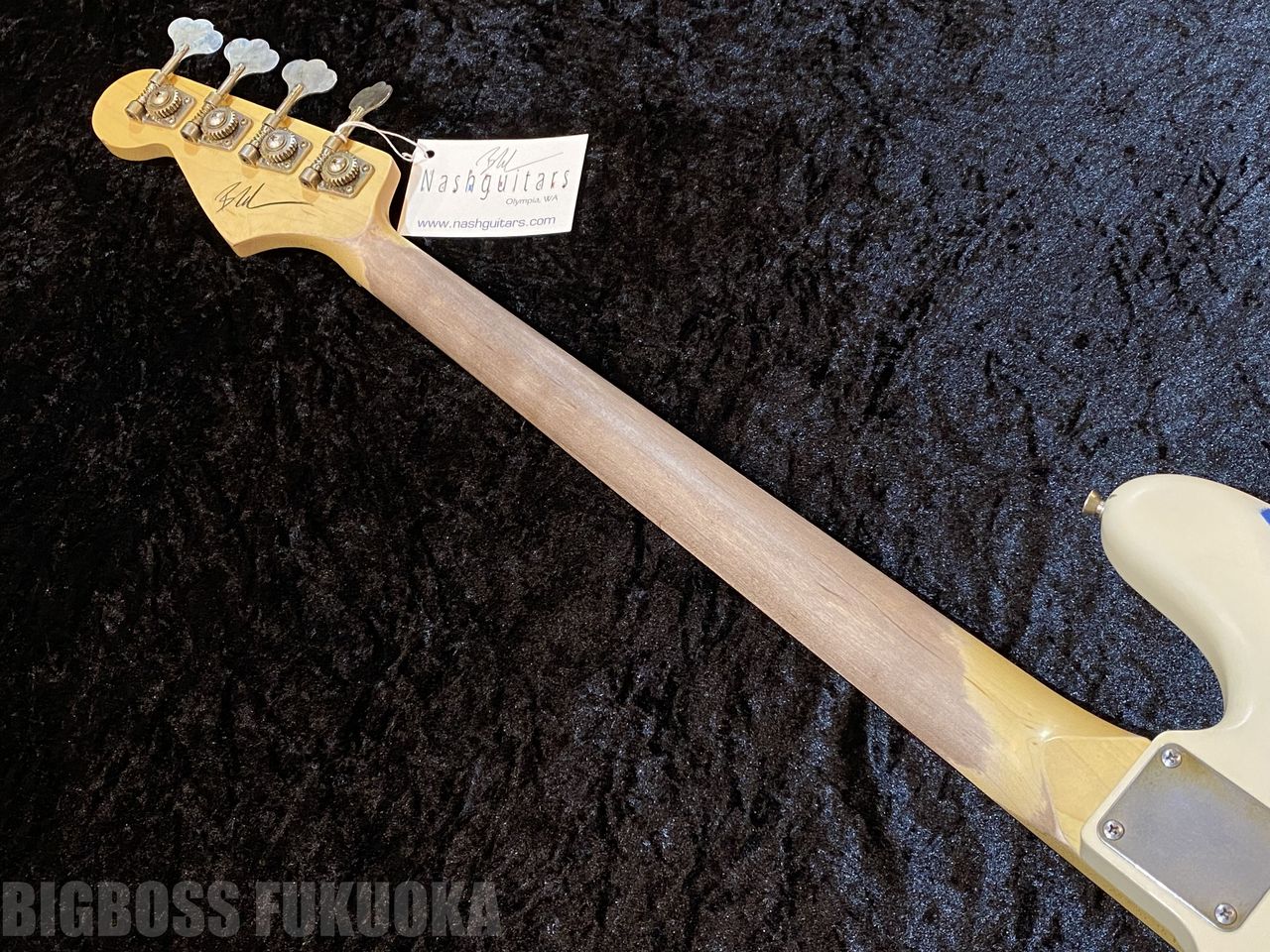 【即納可能】Nash Guitars(ナッシュギターズ) JB63【Olympic White over Lake Placid Blue】福岡店