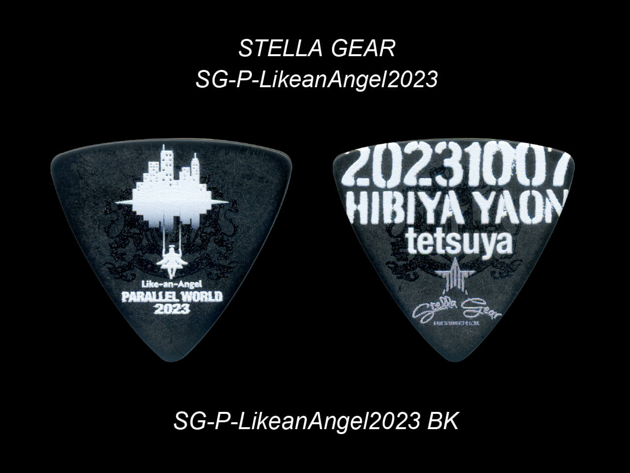 STELLA GEAR(ステラギア) Artist Pick Series SG-P-LikeanAngel2023 BK (tetsuyaモデル)