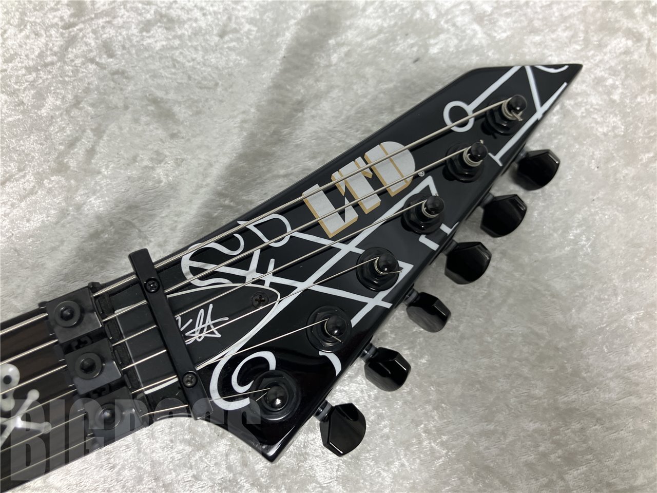 【即納可能/中古品】LTD(エルティーディー) KH DEMONOLOGY(Black w/ DEMONOLOGY Graphic) (METALLICA/Kirk Hammettモデル) お茶の水駅前店(東京)