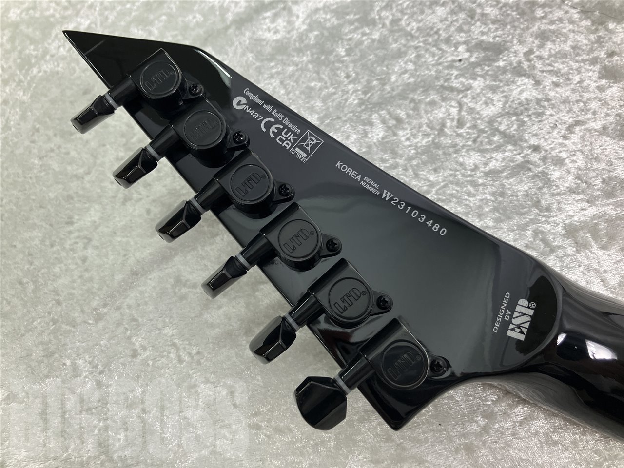 【即納可能/中古品】LTD(エルティーディー) KH DEMONOLOGY(Black w/ DEMONOLOGY Graphic) (METALLICA/Kirk Hammettモデル) お茶の水駅前店(東京)