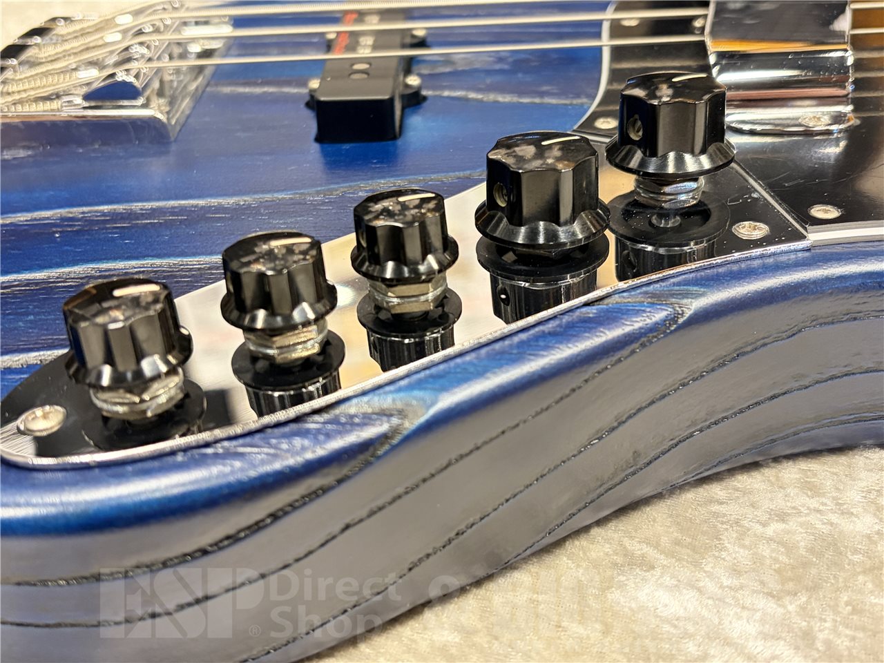 【即納可能】ESP(イーエスピー)AMAZE-AS/M DRIFTWOOD(Blue w/Black Filler) 名古屋店