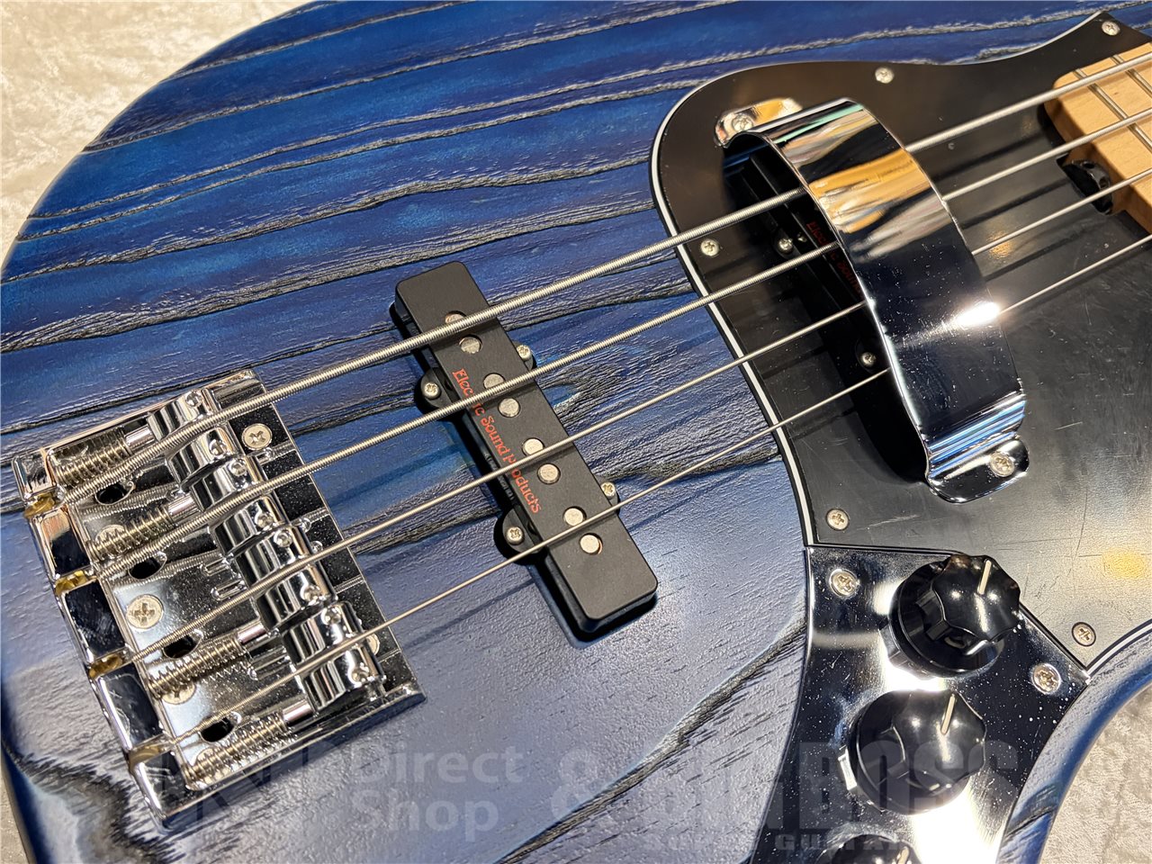 【即納可能】ESP(イーエスピー)AMAZE-AS/M DRIFTWOOD(Blue w/Black Filler) 名古屋店