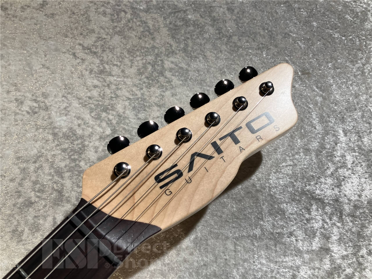 【即納可能/OUTLET】SAITO GUITARS(サイトウギターズ) S-622CS Heritage (Black/Mint Green) 札幌店