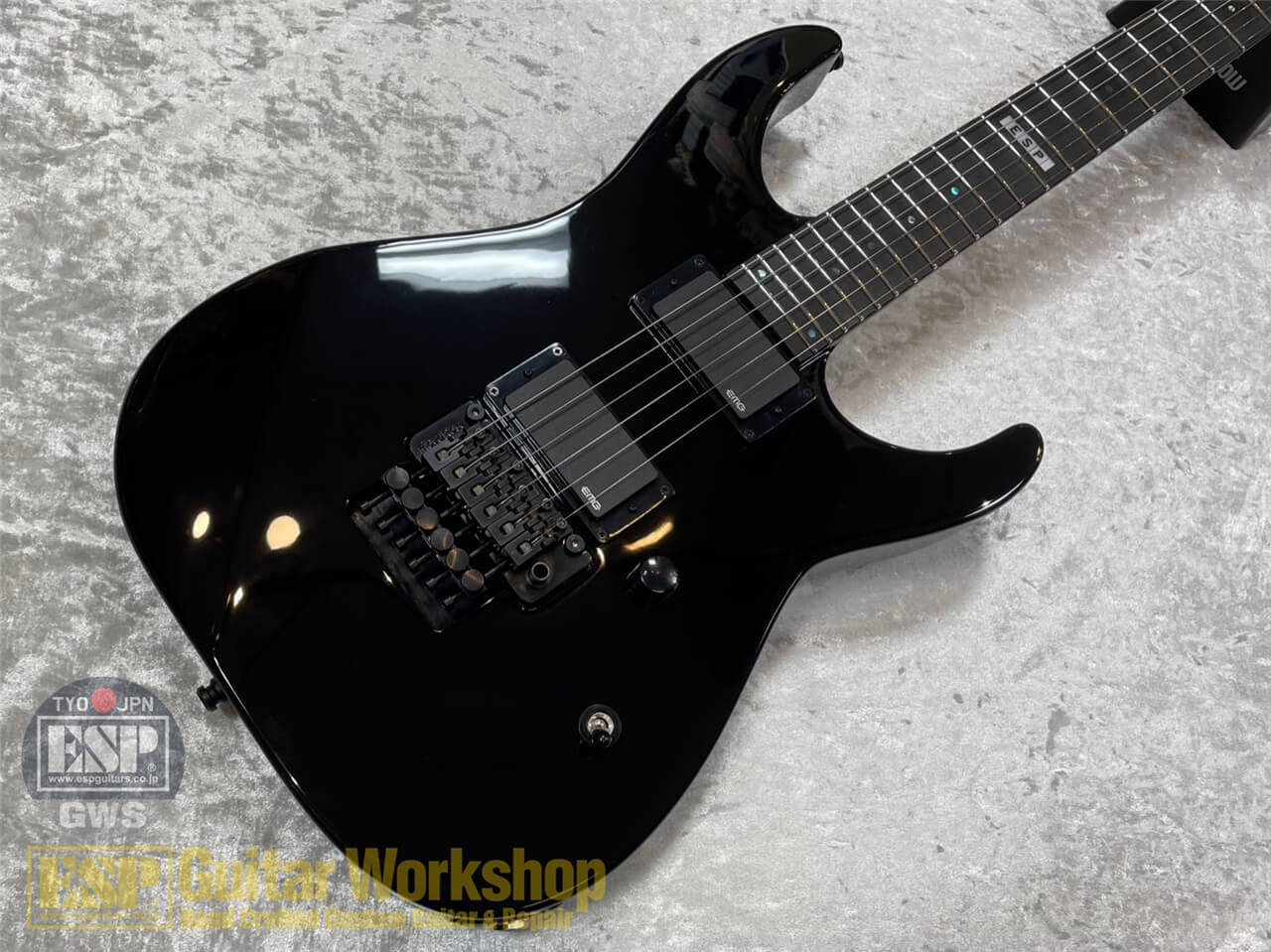 【即納可能】E-II  M-II NECK THRU /Black GWS