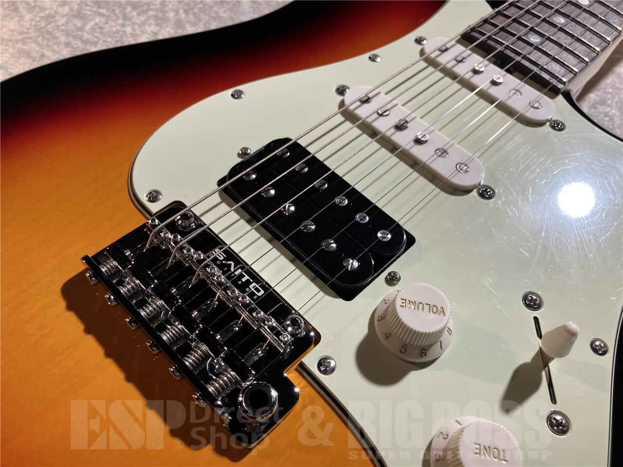 【即納可能/OUTLET】SAITO GUITARS(サイトウギターズ) S-622CS Heritage (3Tone Sunburst/ Mint Green) 札幌店