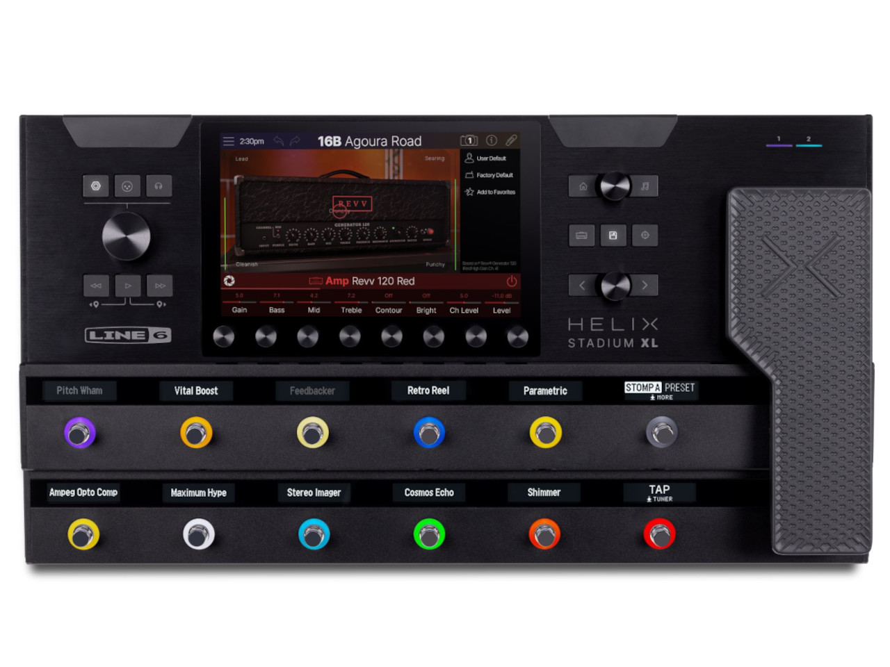 【即納可能】Line6(ライン6) HELIX STADIUM XL FLOOR (マルチエフェクター/アンプシュミレーター)