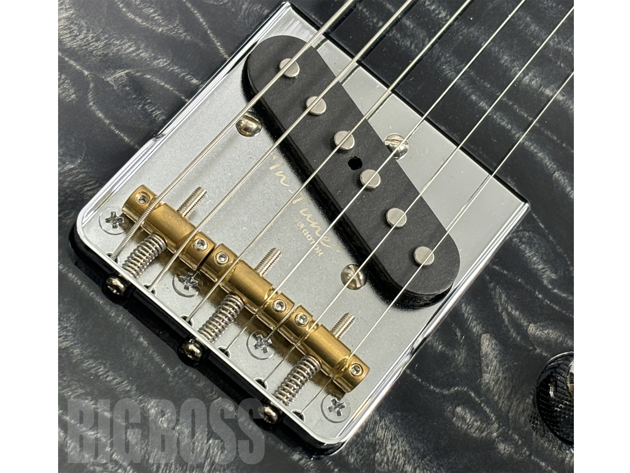 【即納可能】Addictone Custom Guitars(アディクトーンカスタムギターズ) ARENA ECHO TL bridge / Trans Black お茶の水前店(東京)