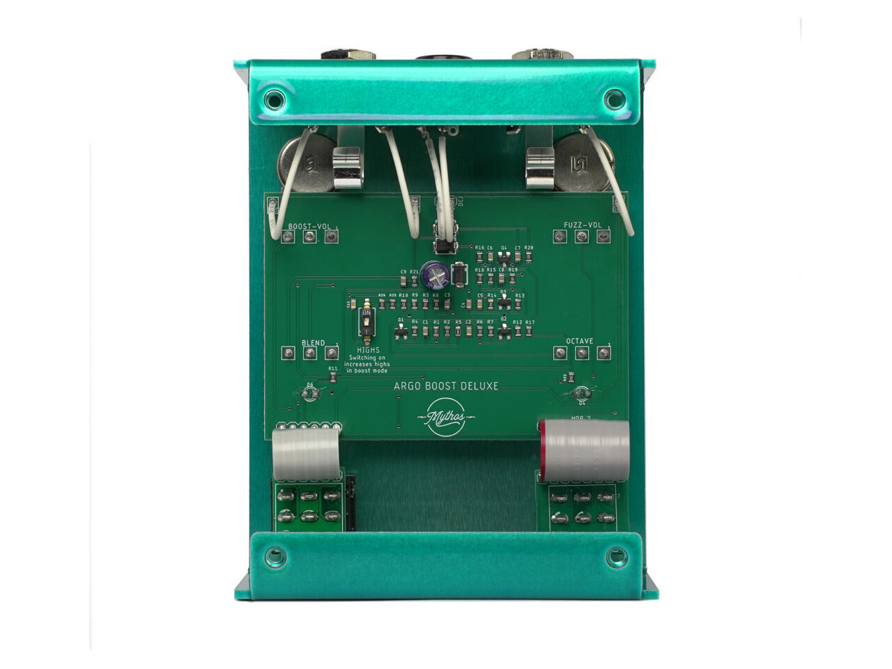 【お取寄せ商品】Mythos Pedals Argo Boost Delux(OCTAVE FUZZ/BOOST)