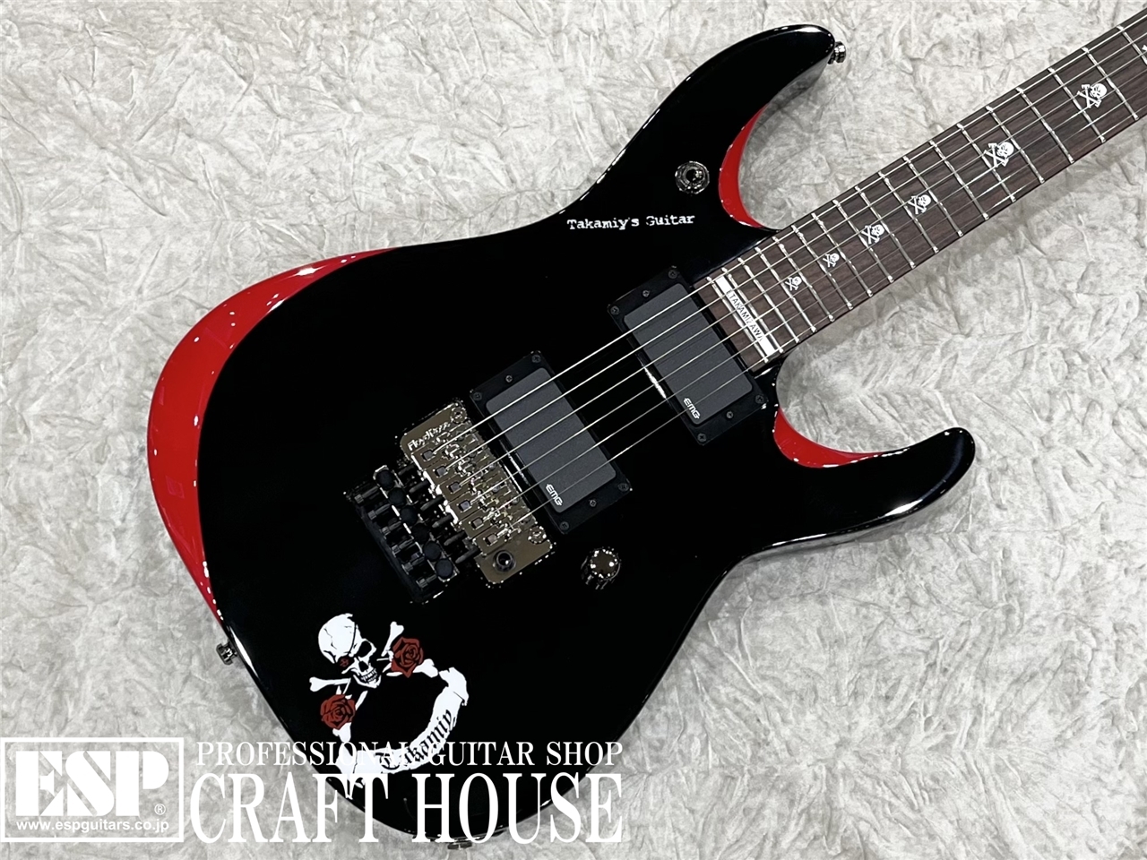 【即納可能】O.Z.Y Takamiy's Guitar / Black w/Red bevel　渋谷店