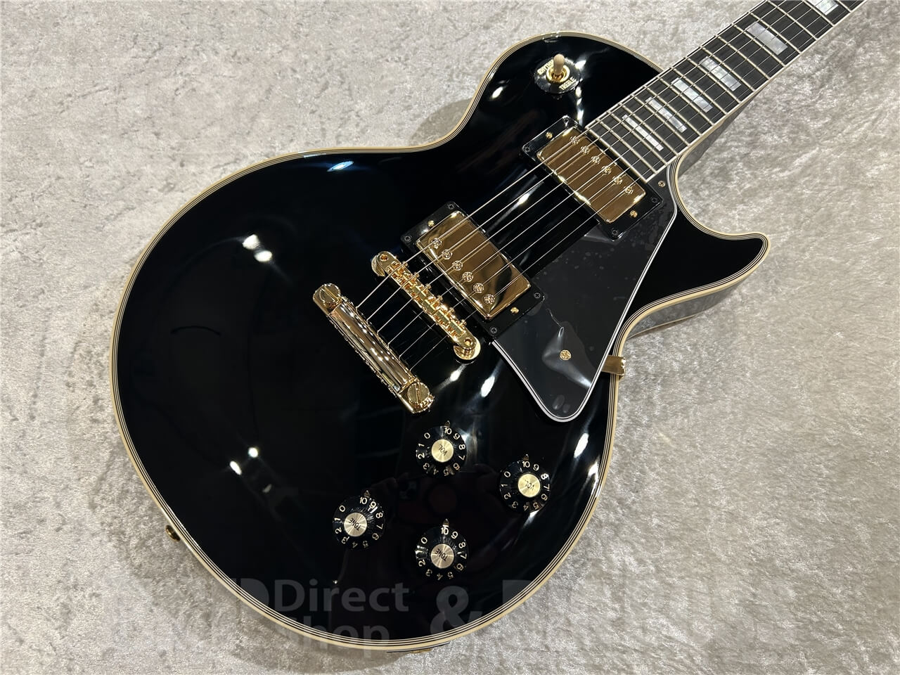 【即納可能】GIBSON CUSTOM（ギブソンカスタム）1968 Les Paul Custom Reissue / Ebony 仙台店