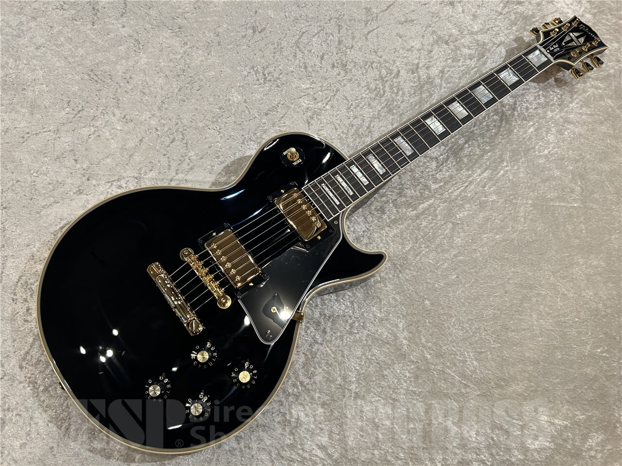 【即納可能】GIBSON CUSTOM（ギブソンカスタム）1968 Les Paul Custom Reissue / Ebony 仙台店