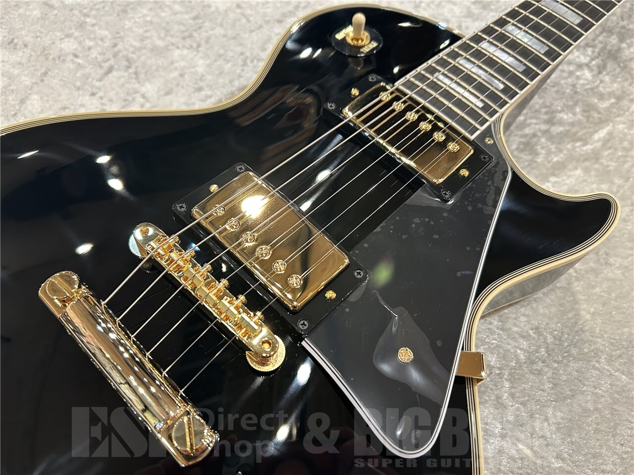 【即納可能】GIBSON CUSTOM（ギブソンカスタム）1968 Les Paul Custom Reissue / Ebony 仙台店
