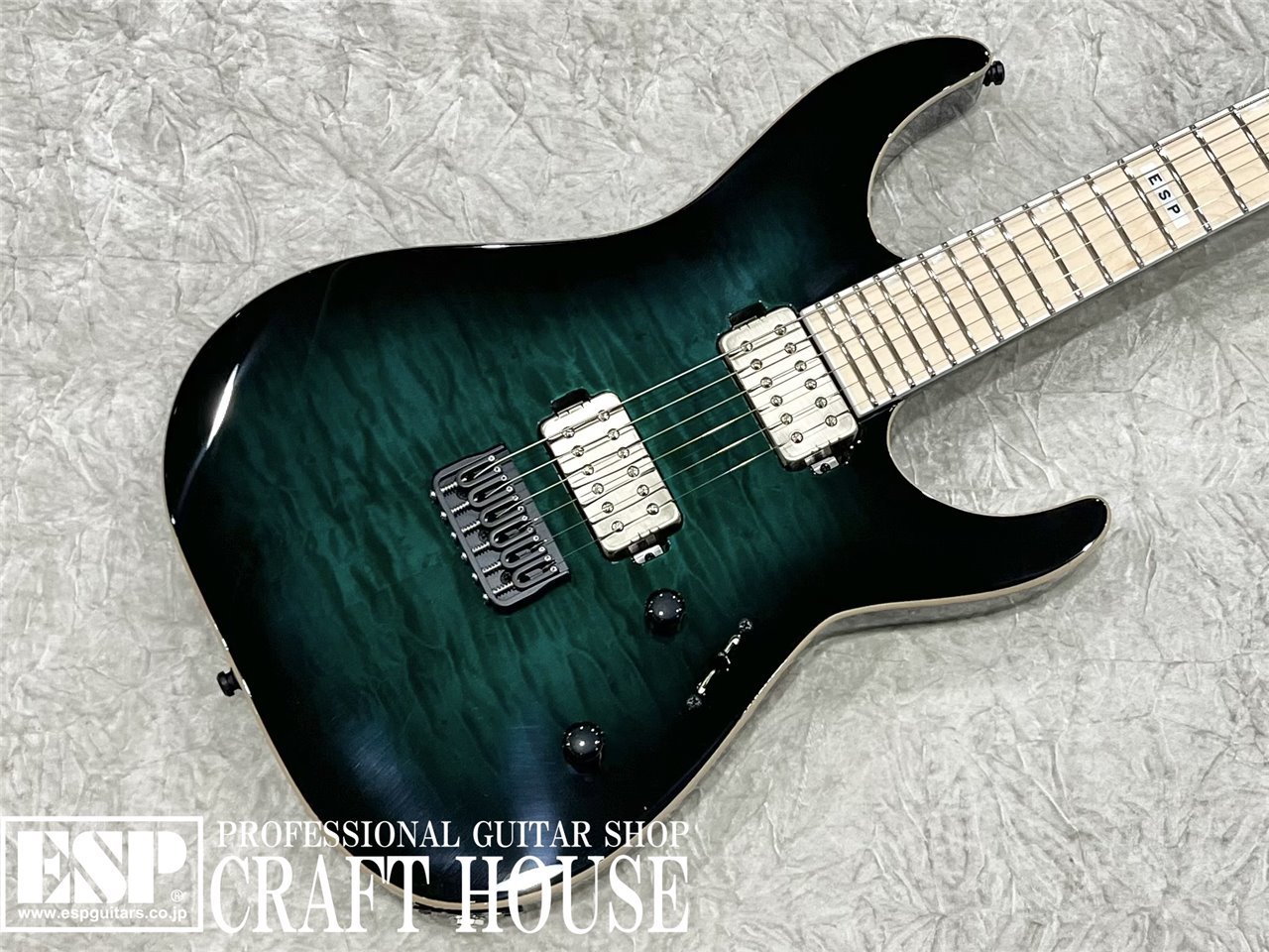 【即納可能】E-II M-II NT HS QM / Black Turquoise Burst　渋谷店