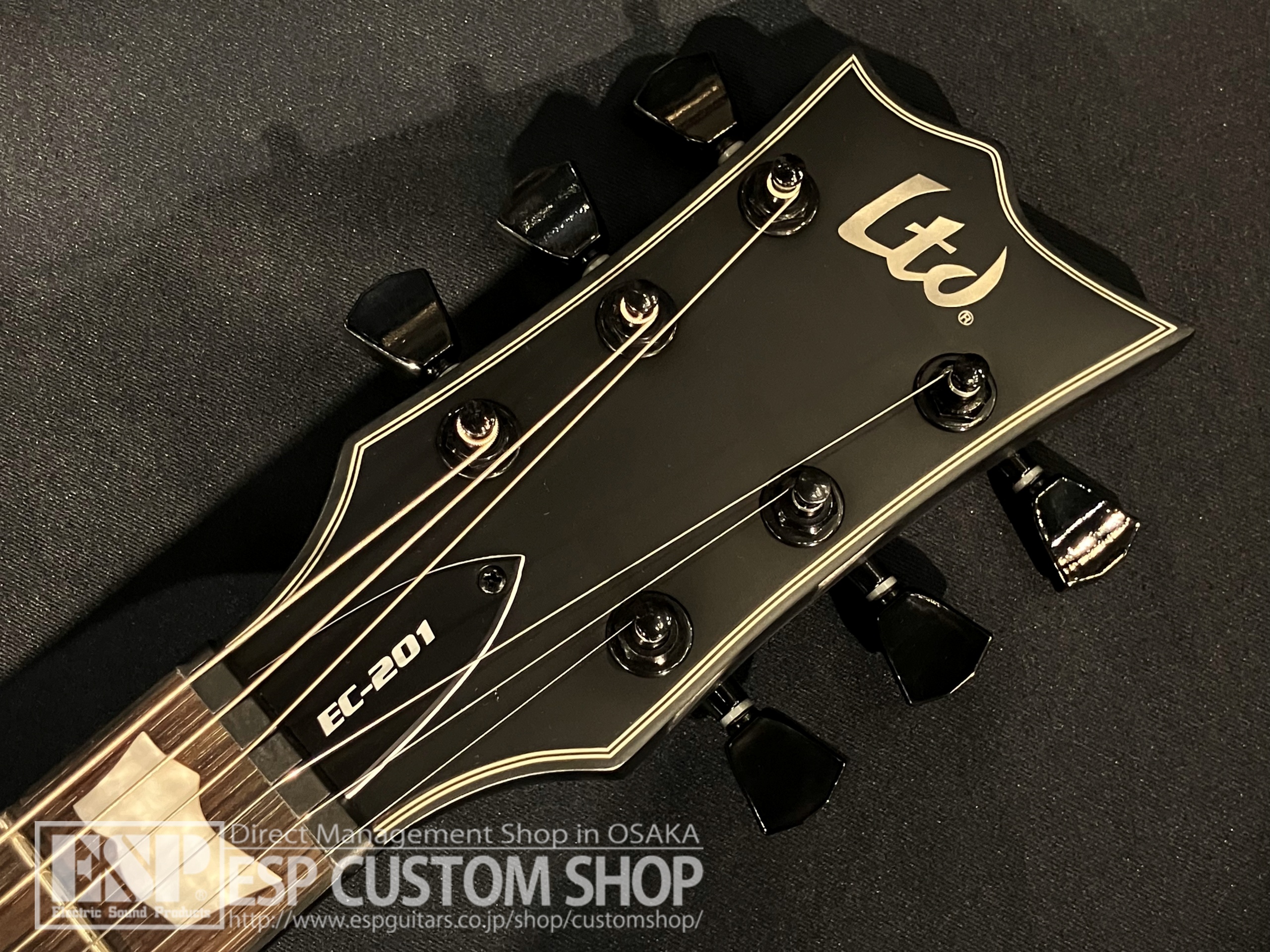 【即納可能】LTD(エルティーディー)EC-201 / Black Satin 大阪店