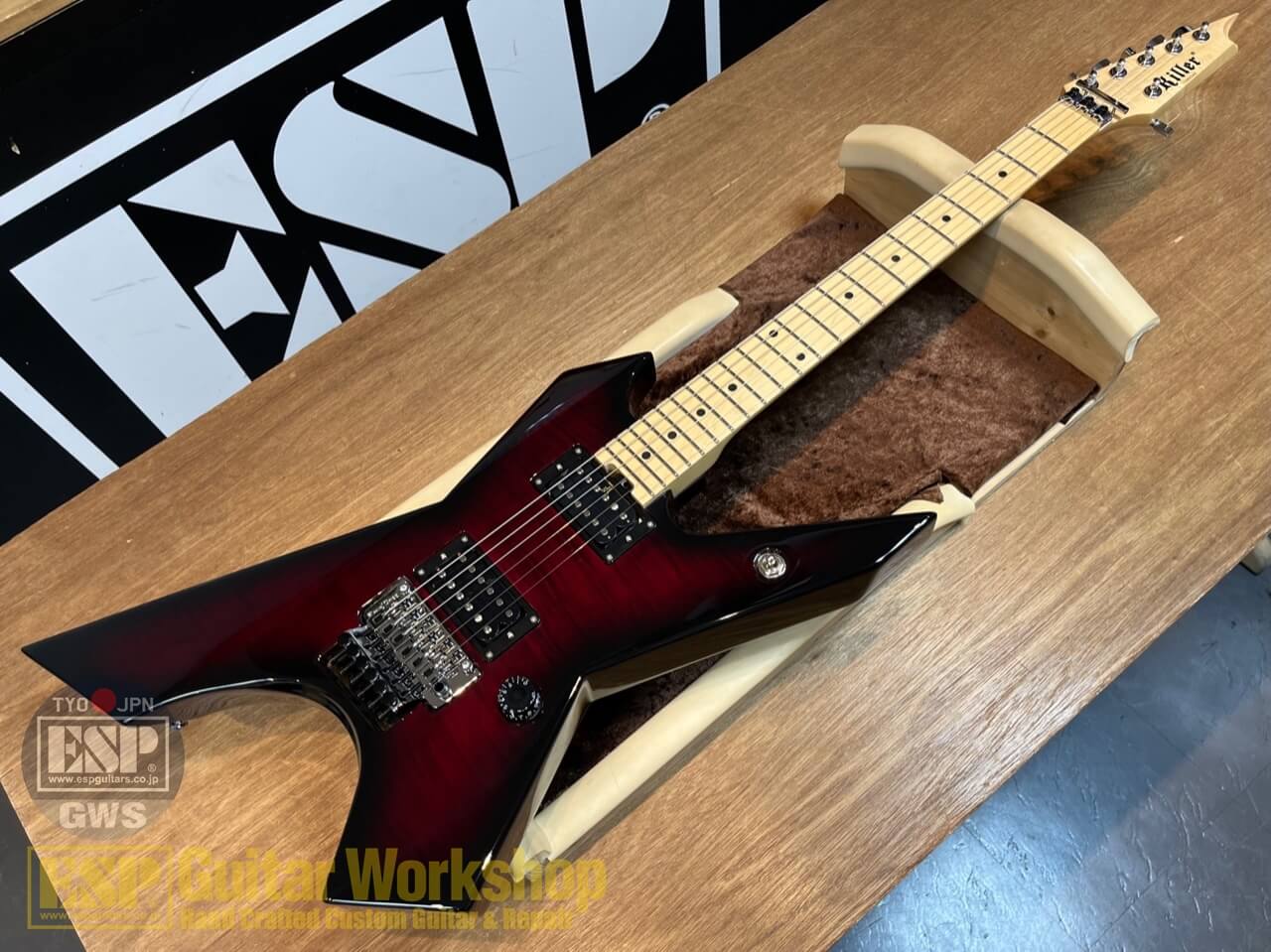 即納可能】Killer KG-Exploder II Flame Top /Wine Red Sunbust GWS 