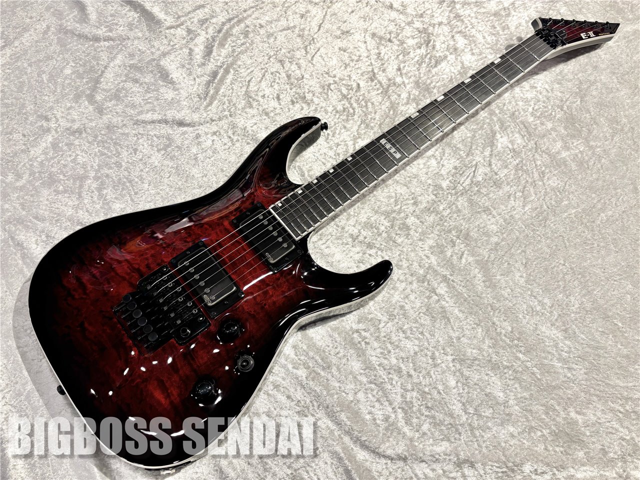 【即納可能】E-II(イーツー)  HORIZON FR-II / See Thru Black Cherry Sunburst 仙台店