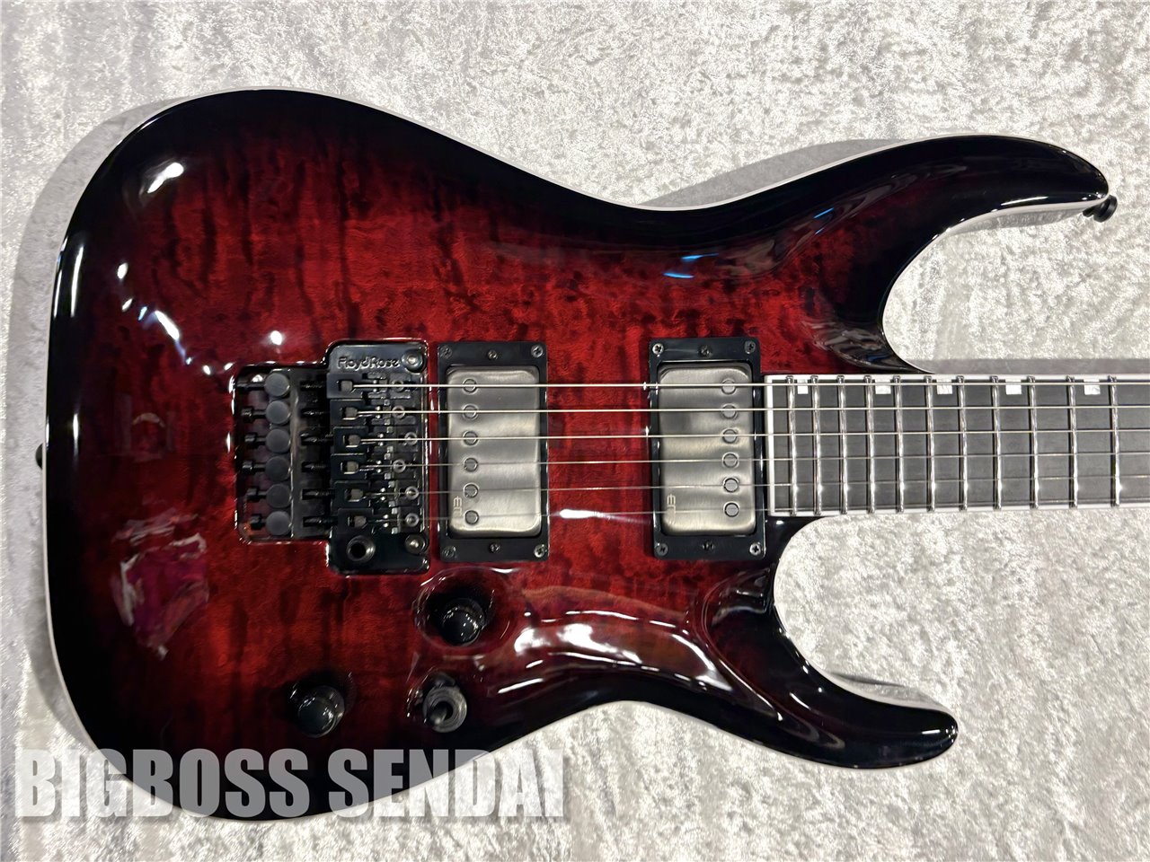 【即納可能】E-II(イーツー)  HORIZON FR-II / See Thru Black Cherry Sunburst 仙台店