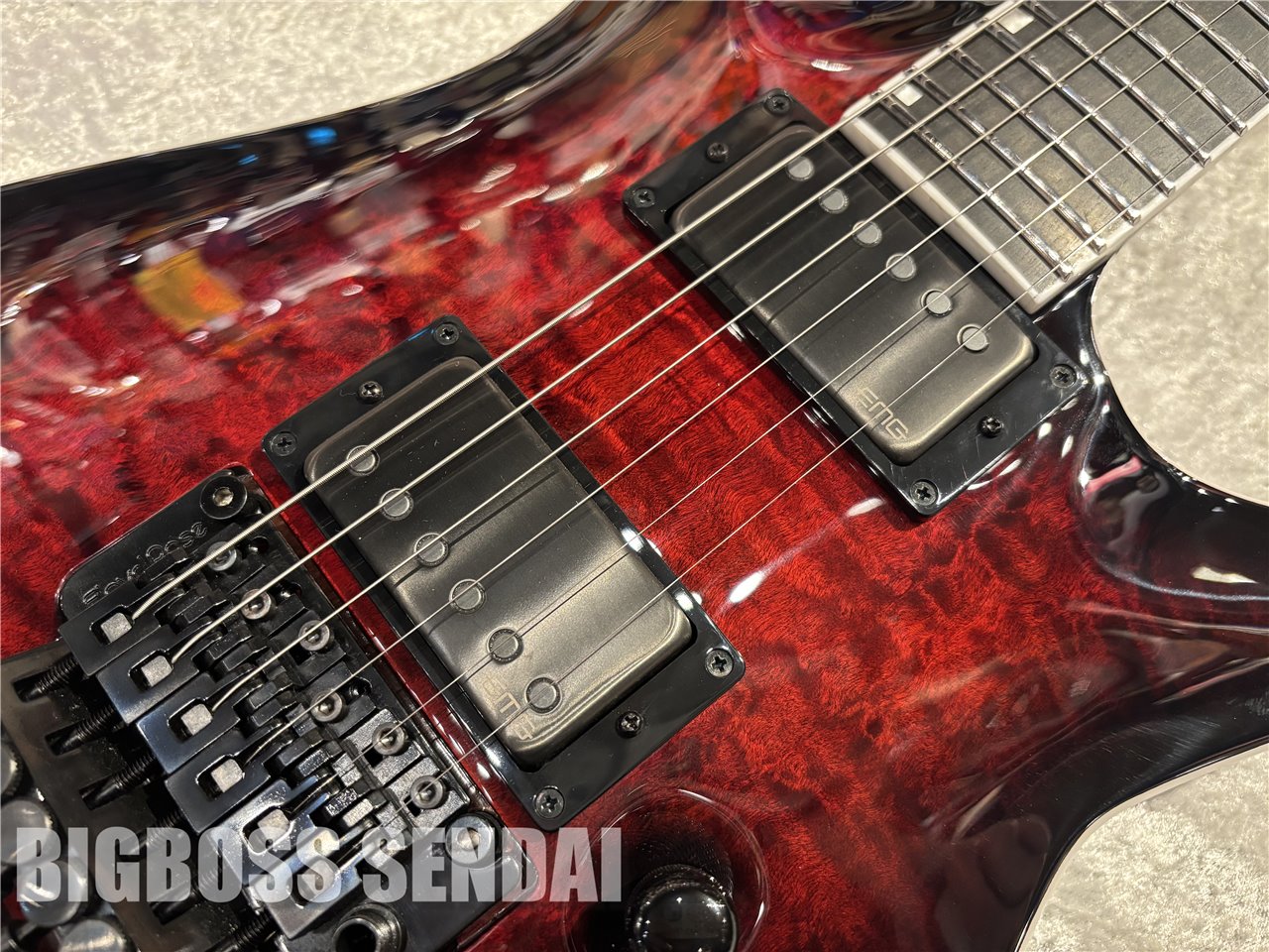 【即納可能】E-II(イーツー)  HORIZON FR-II / See Thru Black Cherry Sunburst 仙台店