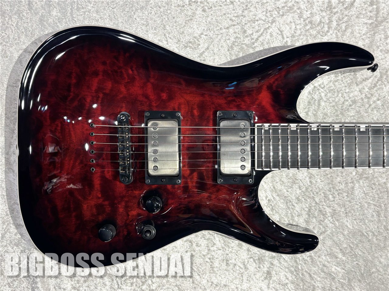 【即納可能】E-II(イーツー)  HORIZON NT-II / See Thru Black Cherry Sunburst 仙台店