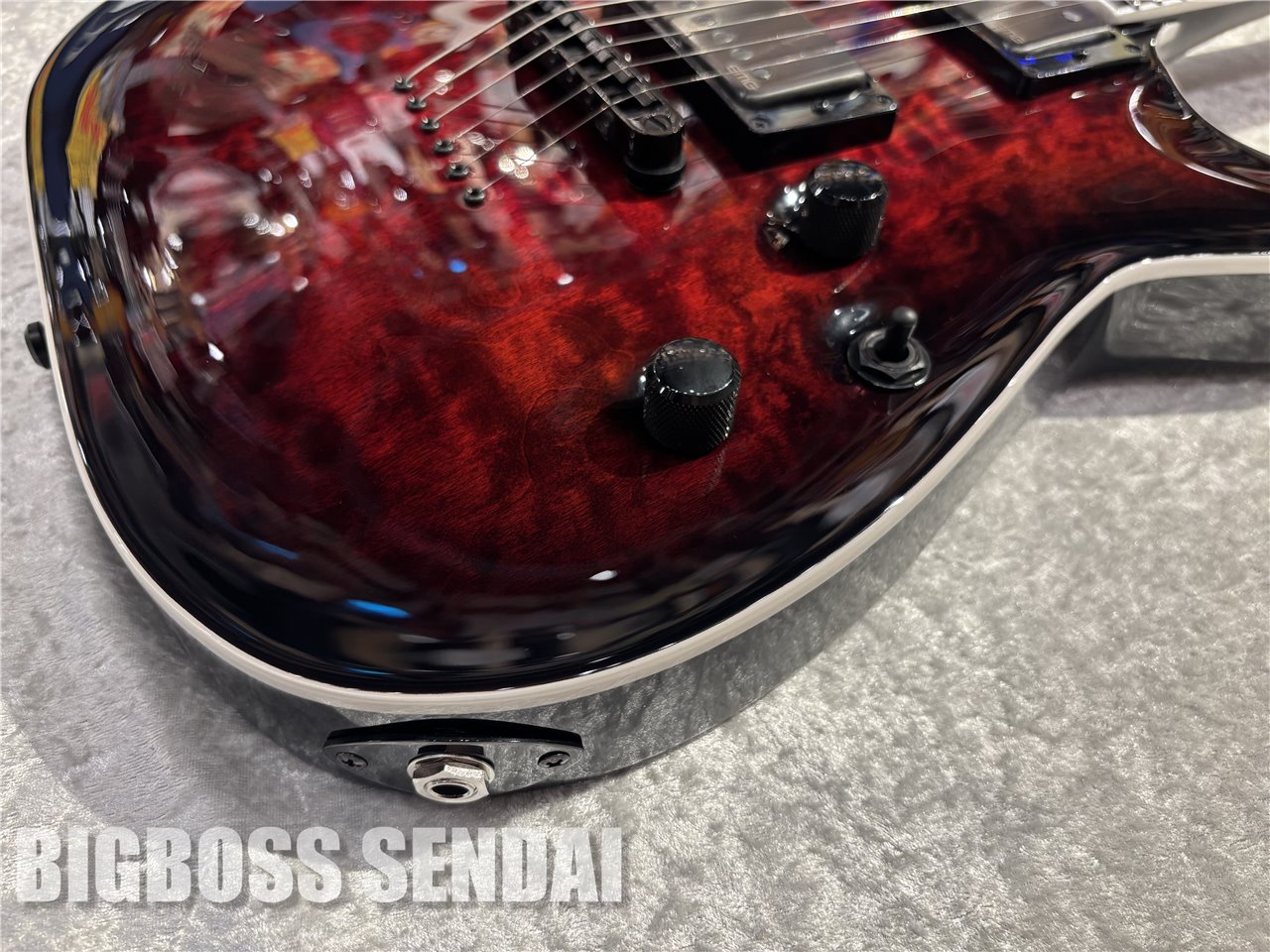 【即納可能】E-II(イーツー)  HORIZON NT-II / See Thru Black Cherry Sunburst 仙台店