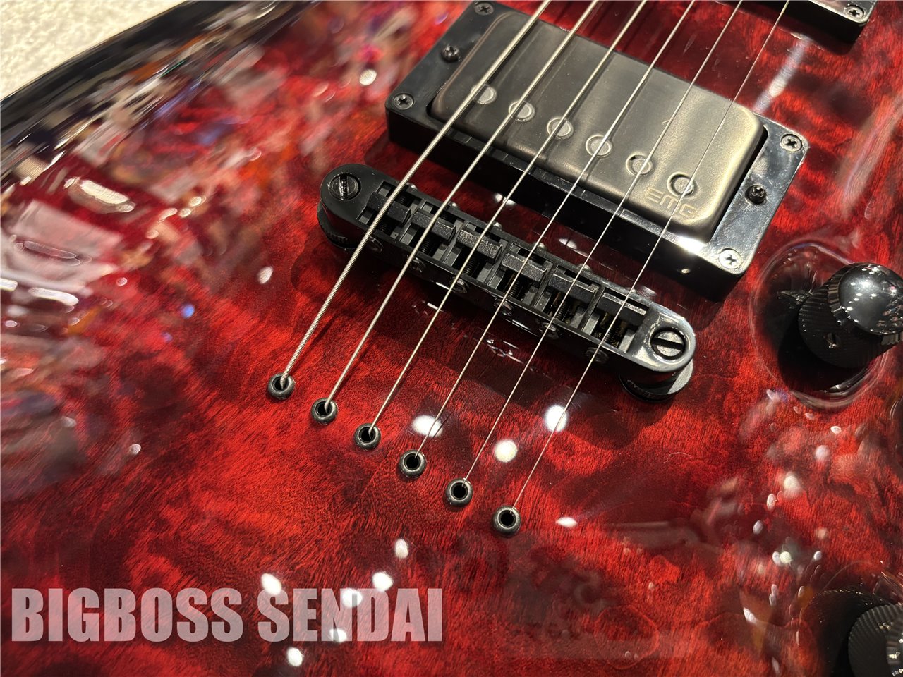 【即納可能】E-II(イーツー)  HORIZON NT-II / See Thru Black Cherry Sunburst 仙台店