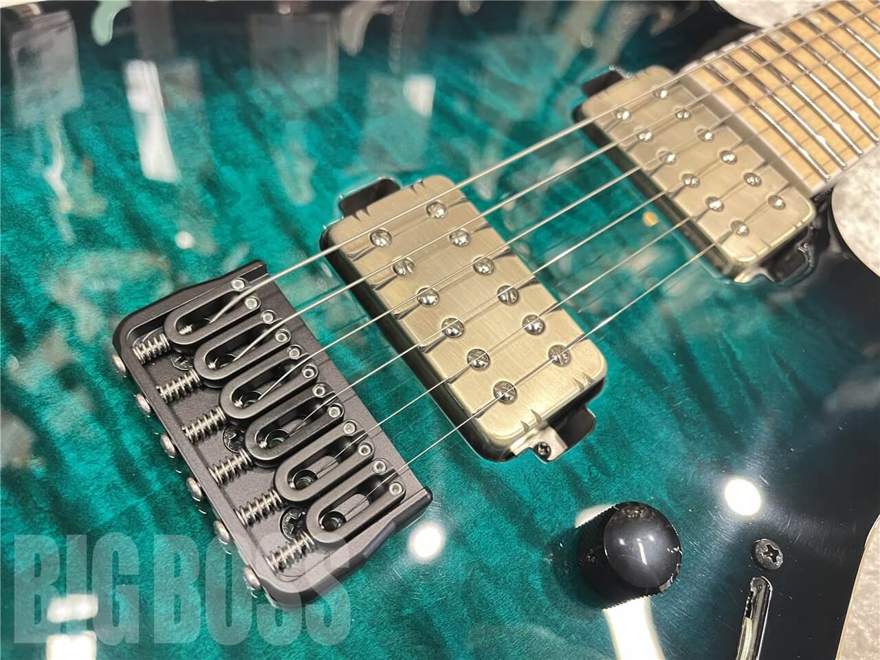 【即納可能】E-II（イーツー）M-II NT HS QM（Black Turquoise Burst）　名古屋店